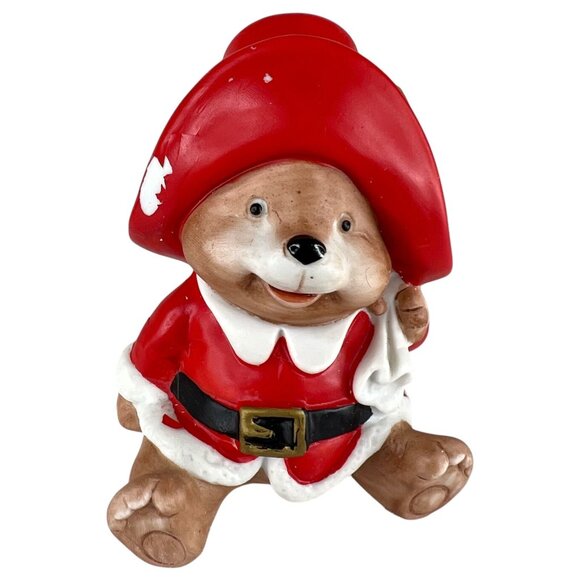 1980s Homco Christmas Bear Figurine Family Set Of 3 Poppa Momma Baby #5600 VTG - Picture 7 of 12